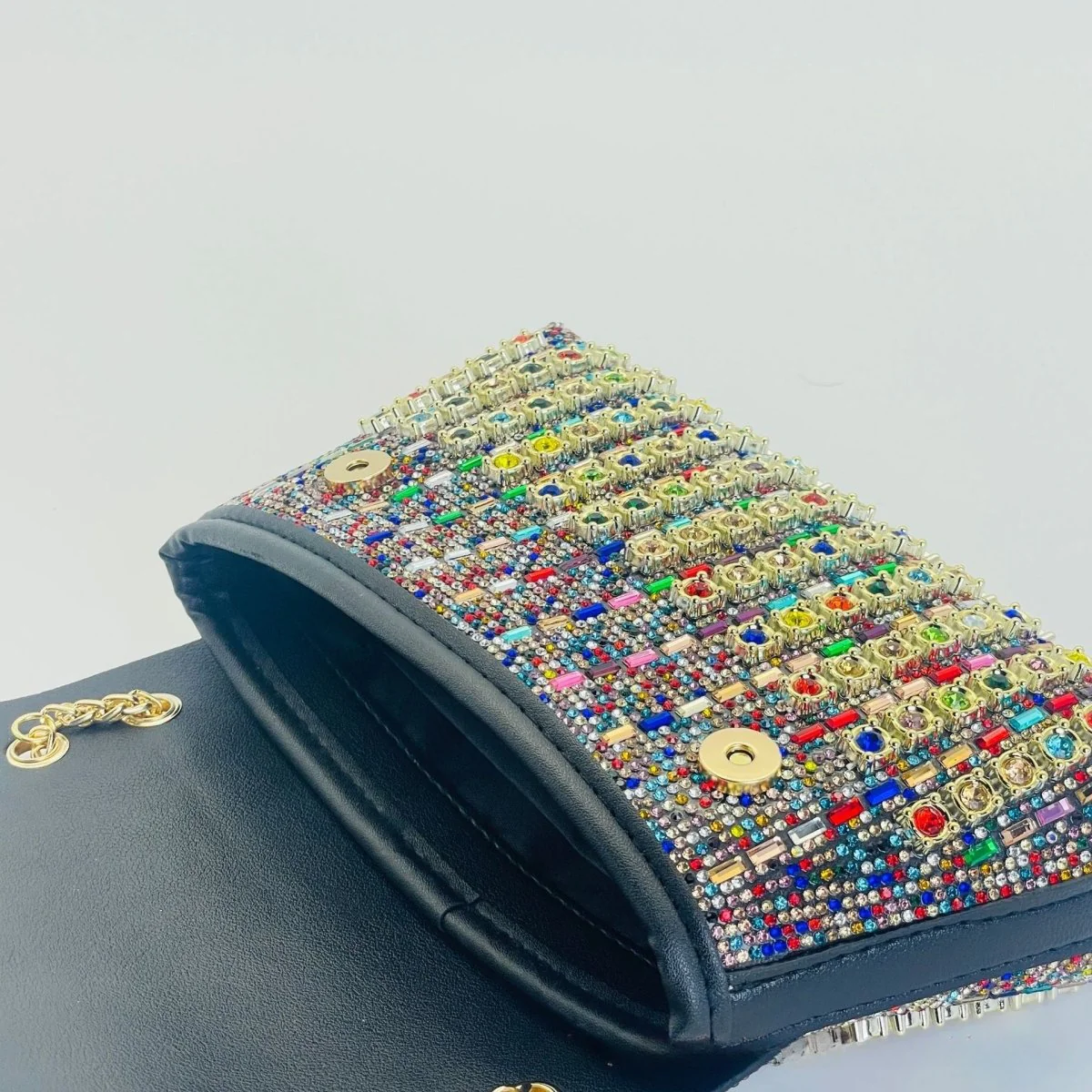 Premium Crystal Rhinestone Evening Clutch Bag (MAC427) - Image 18