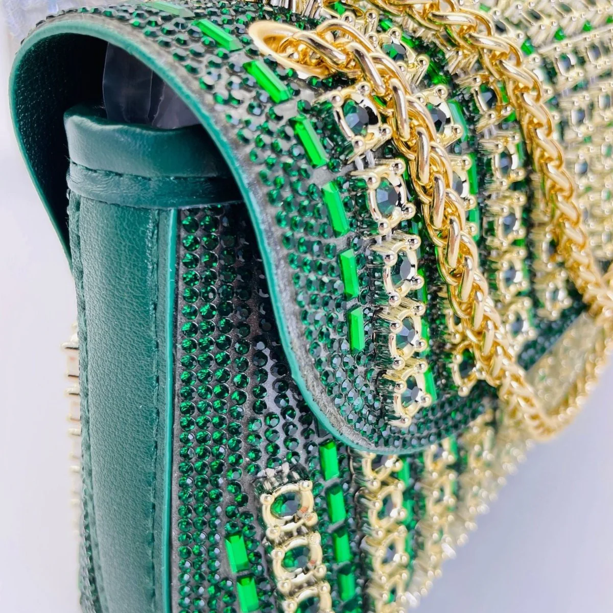 Premium Crystal Rhinestone Evening Clutch Bag (MAC427) - Image 20
