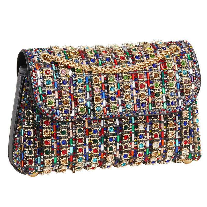 Premium Crystal Rhinestone Evening Clutch Bag (MAC427) - Image 6