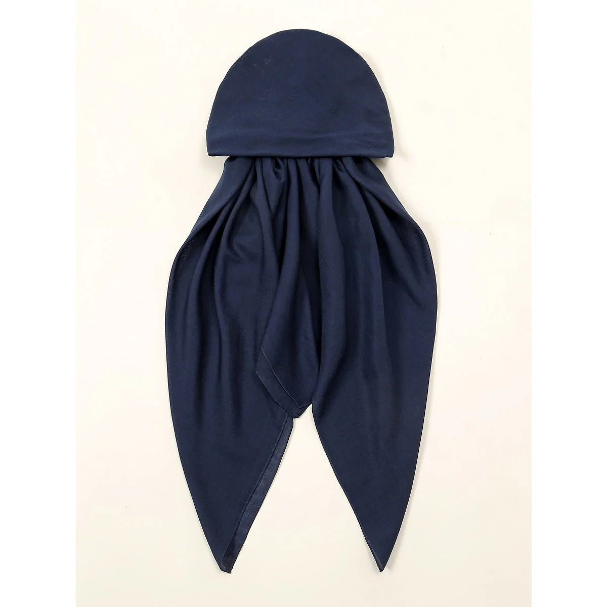 Premium Elastic Turban Caps Triangle Headwrap with Two-Tail Pullover Design (MH118) - Image 8