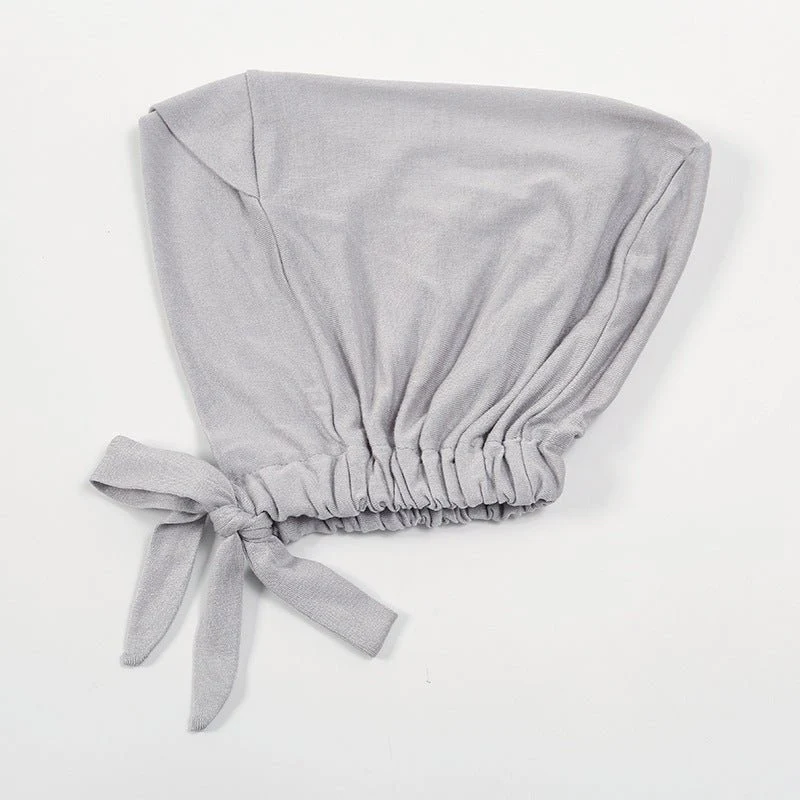 Premium Modal Cotton Cross-Strap Design Hijab Cap with Adjustable Brim (MH116) - Image 18