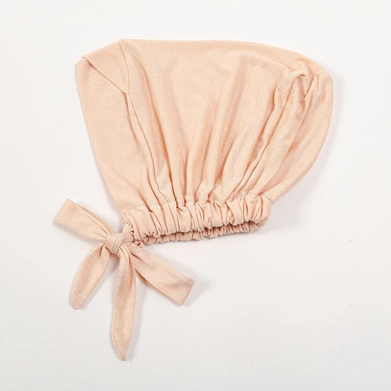 Premium Modal Cotton Cross-Strap Design Hijab Cap with Adjustable Brim (MH116) - Image 22