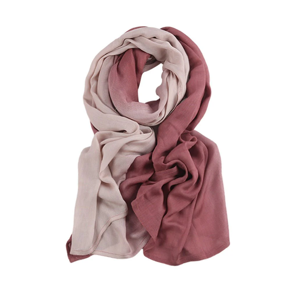 Premium Modal Cotton Headscarves Gradient Hijab Collection(MH123) - Image 22