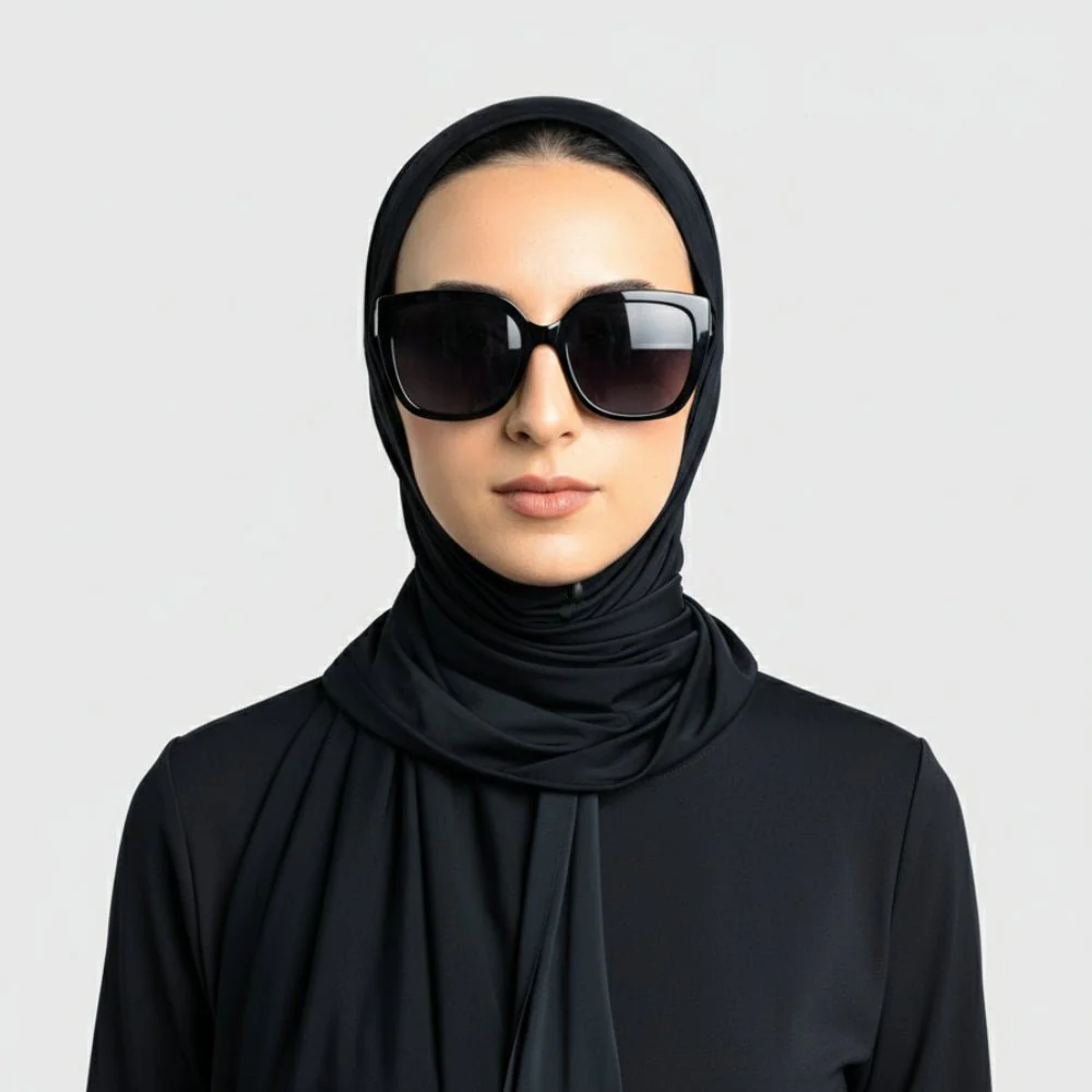 Premium Cooling Non-Slip Hijab | Breathable Sports Hijab (MH196) - Image 10