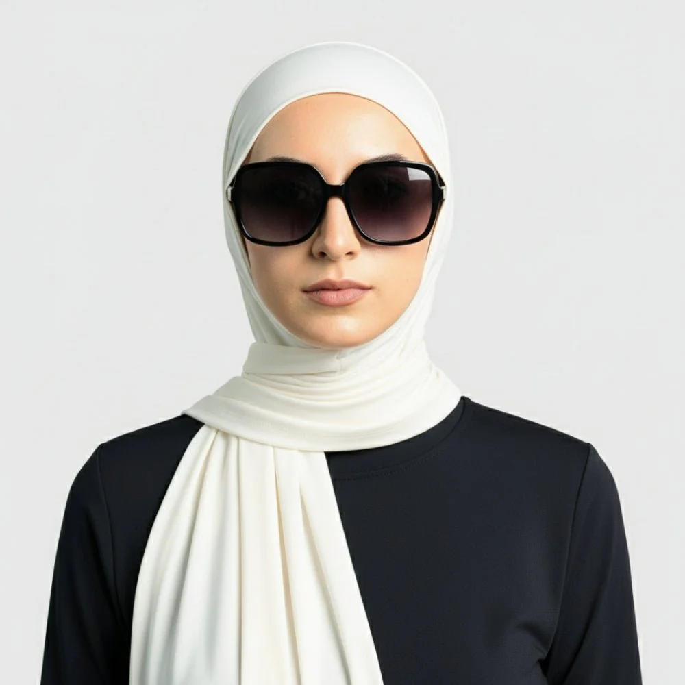 Premium Cooling Non-Slip Hijab | Breathable Sports Hijab (MH196) - Image 11