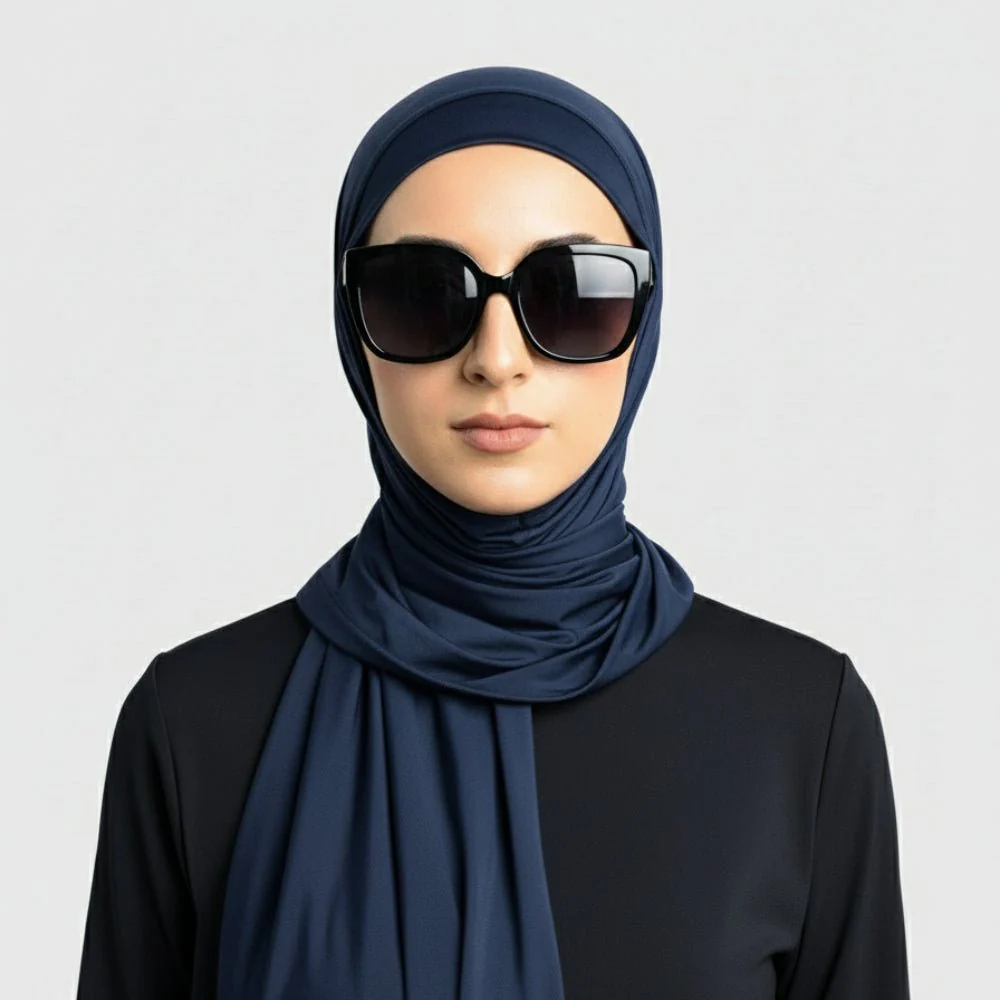 Premium Cooling Non-Slip Hijab | Breathable Sports Hijab (MH196) - Image 13