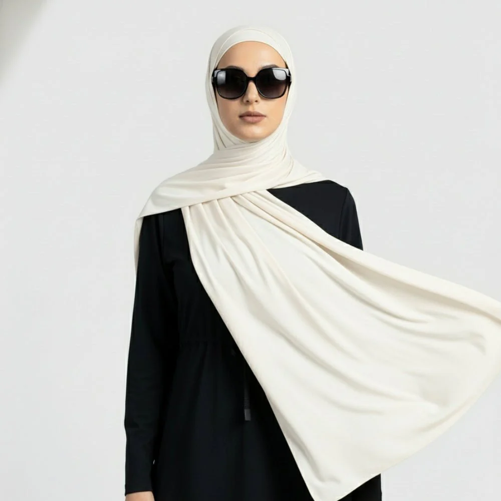 Premium Cooling Non-Slip Hijab | Breathable Sports Hijab (MH196) - Image 2
