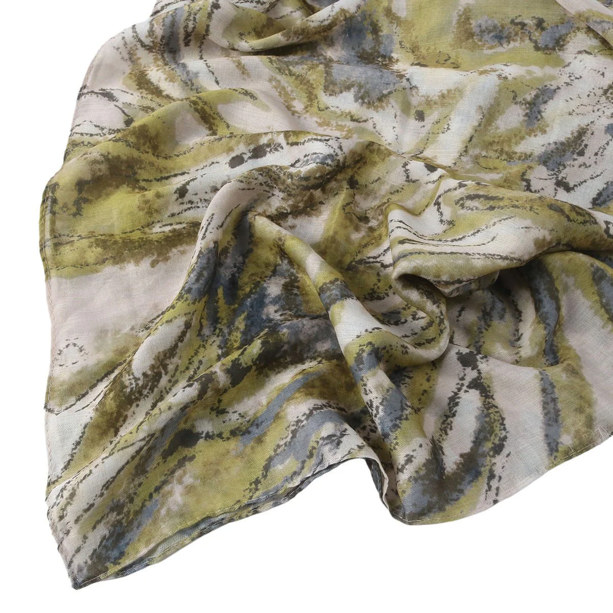 Printed Cotton Hijab Scarf | Soft Breathable Long Headscarf(MH201) - Image 6