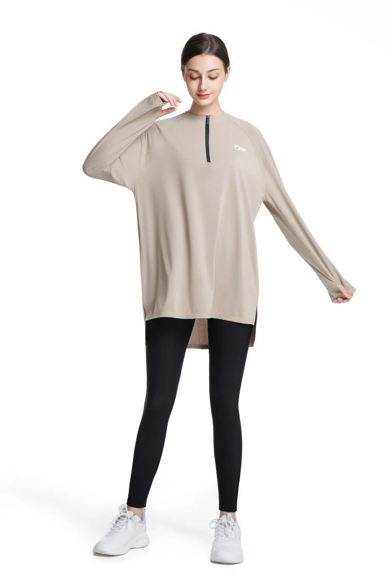 Quick-Dry Activewear with Thumb Holes Sports Top (MS289) - Image 10