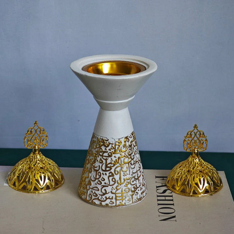 Ramadan Incense Burner Creative Tabletop Home Decor (MAC394) - Image 3