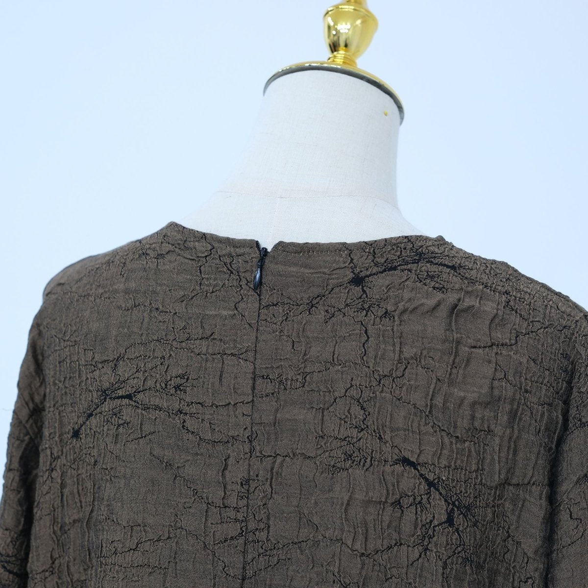 Reversible Jacquard Cardigan & Dress Set(MOA282) - Image 10