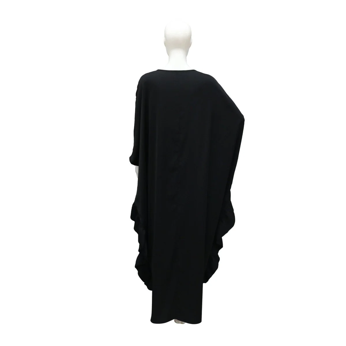 Rhinestone Embellished Butterfly Sleeve Abaya | Art Deco Kaftan Gown (MA374) - Image 7