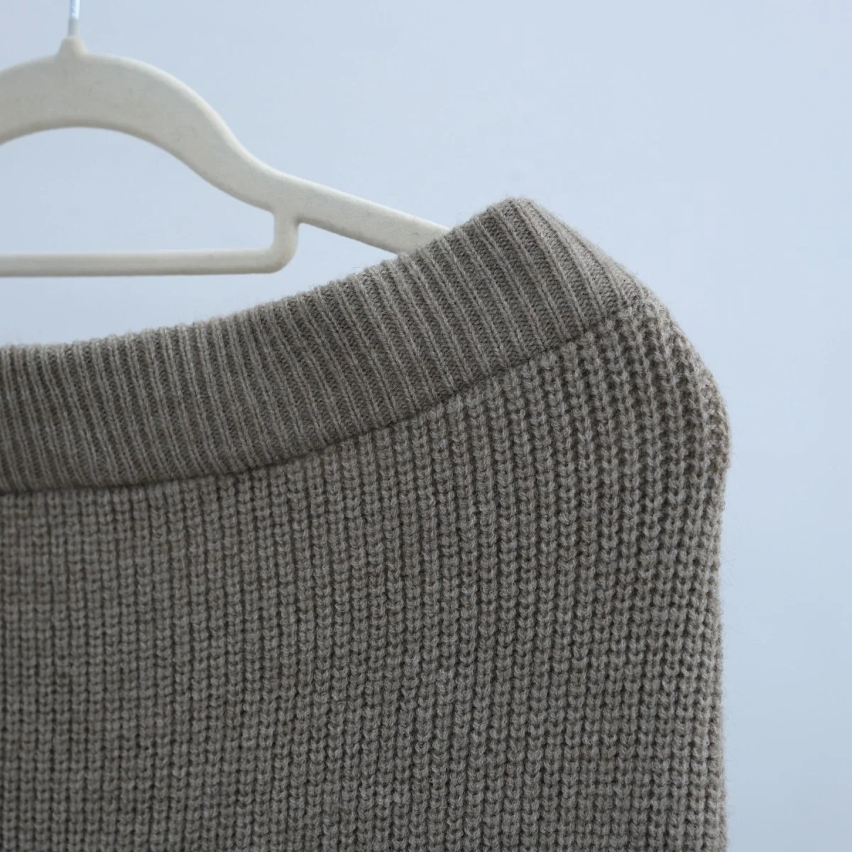 Ribbed Knit Sweater & Skirt Set with Contrast Trim (MS301) - Image 10