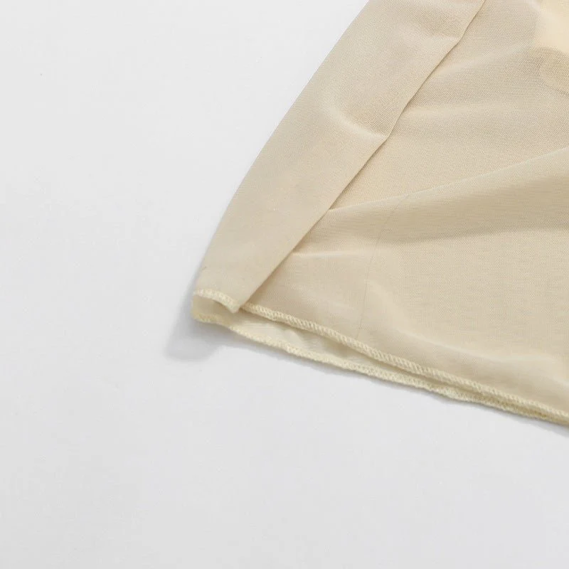 Round Neck Ruched Bodice Lantern Sleeve Floor-Length Dress(MS402) - Image 13