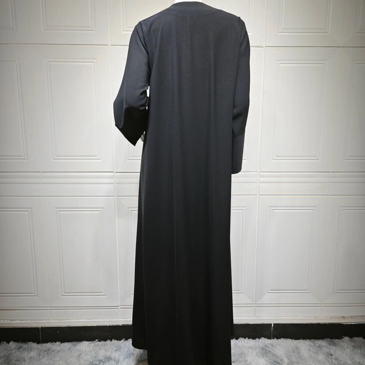 Sequin Palm Tree Embroidered Abaya(MOA252) - Image 7