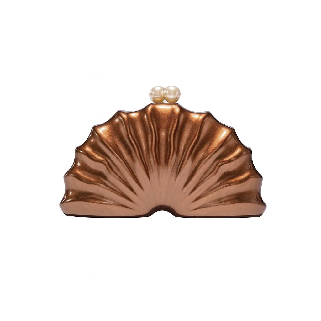 Shell Acrylic Clutch Evening Bag (MAC300) - Image 10