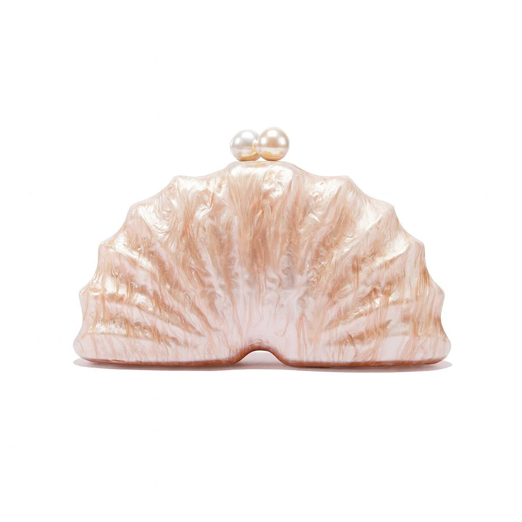 Shell Acrylic Clutch Evening Bag (MAC300) - Image 11
