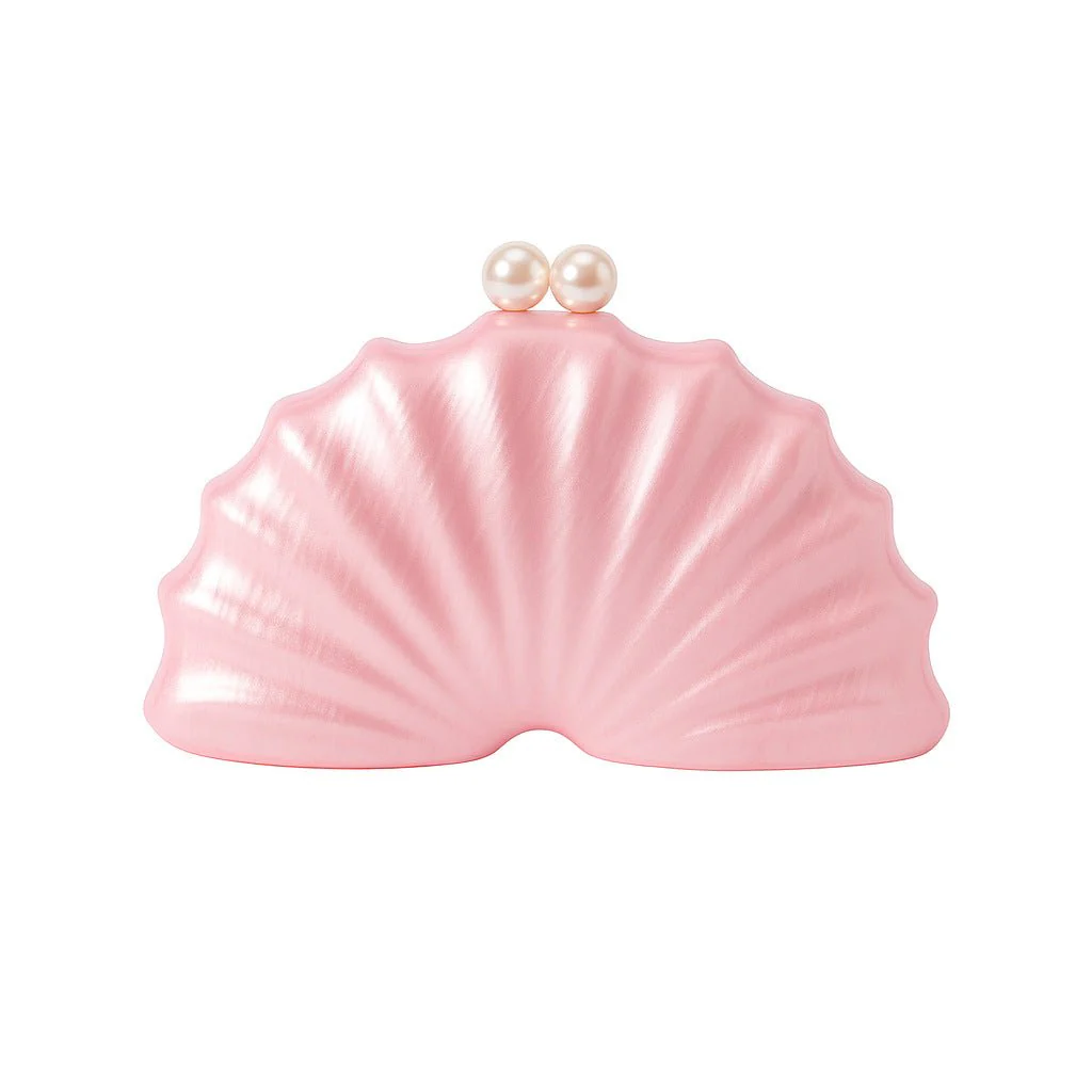 Shell Acrylic Clutch Evening Bag (MAC300) - Image 7
