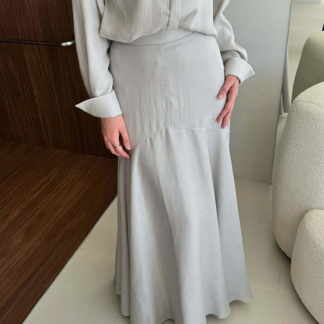 Shirt & Tiered Skirt Set(MS259) - Image 7