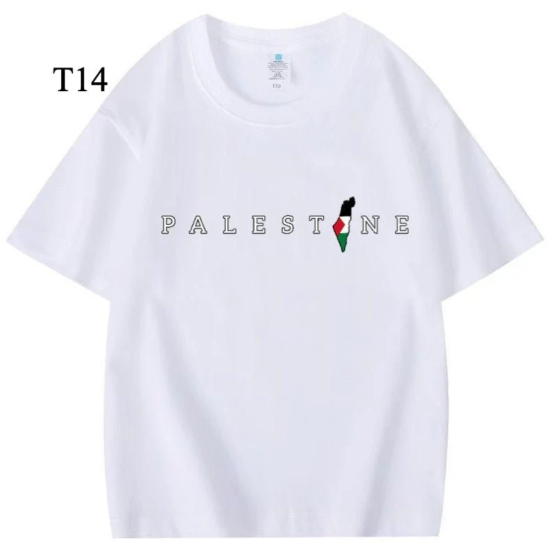 Customized Cotton Parent-Child T-Shirts – Ramadan & Keffiyeh Design for Kids and Adults (MTC001) - Image 16