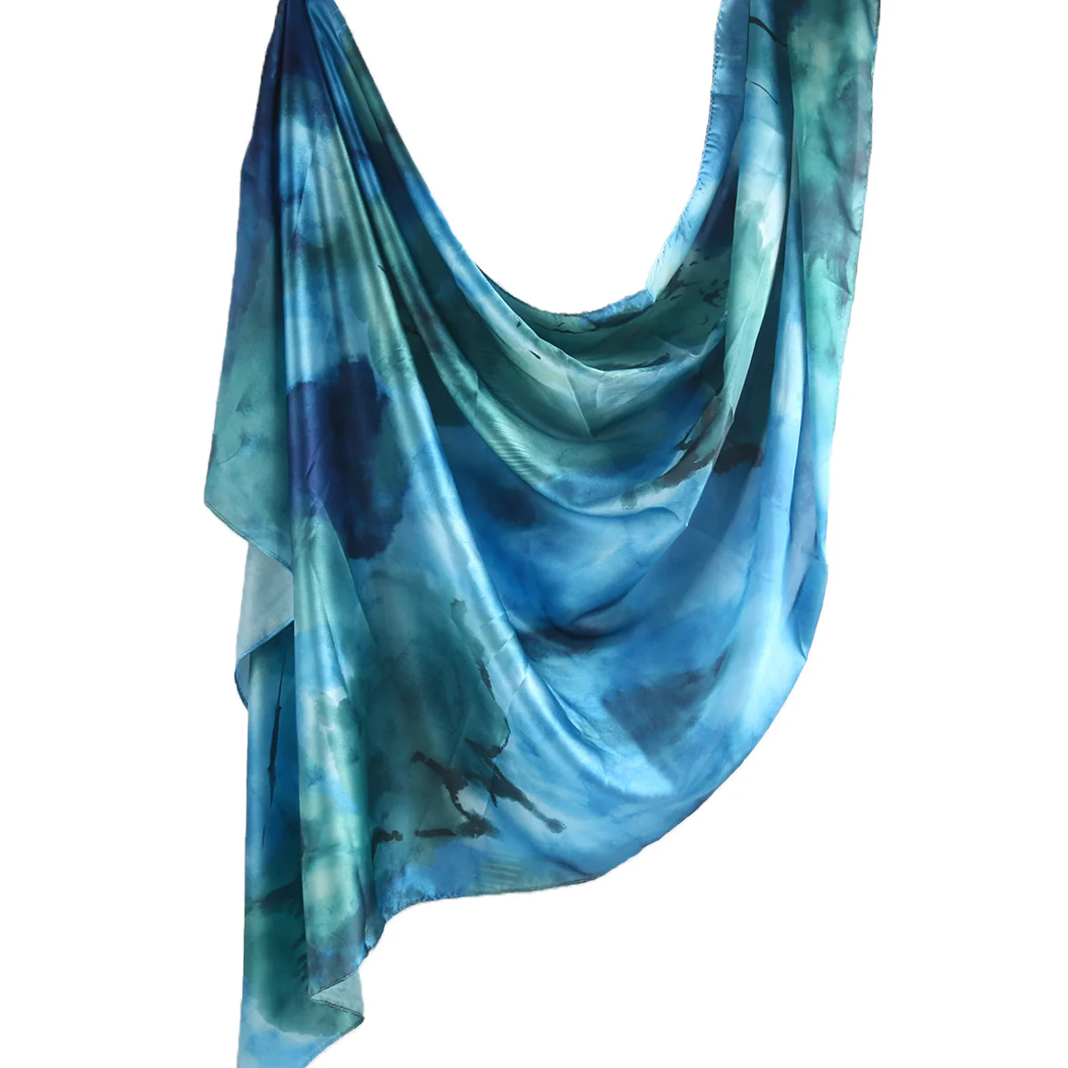 Silk Marble Print Hijab Scarf(MH209) - Image 13