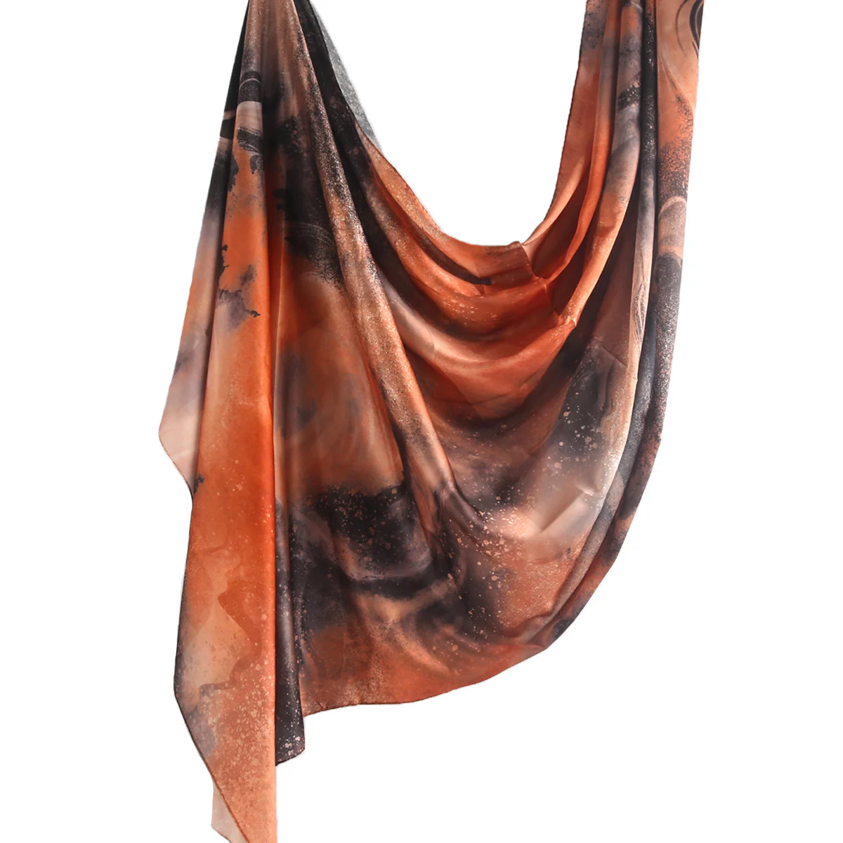 Silk Marble Print Hijab Scarf(MH209) - Image 15
