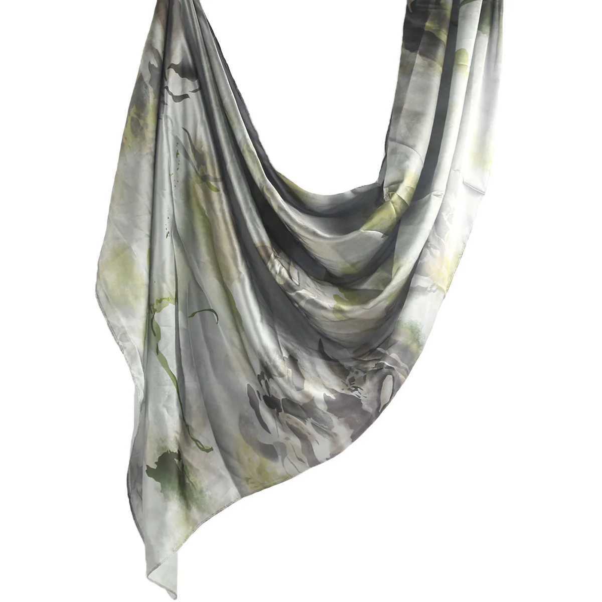 Silk Marble Print Hijab Scarf(MH209) - Image 23