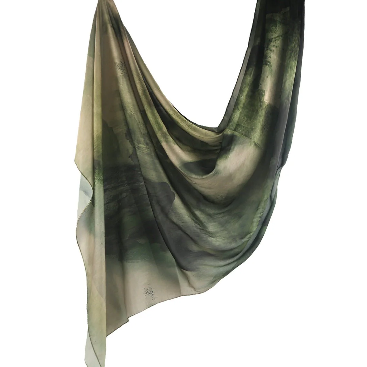 Silk Marble Print Hijab Scarf(MH209) - Image 37
