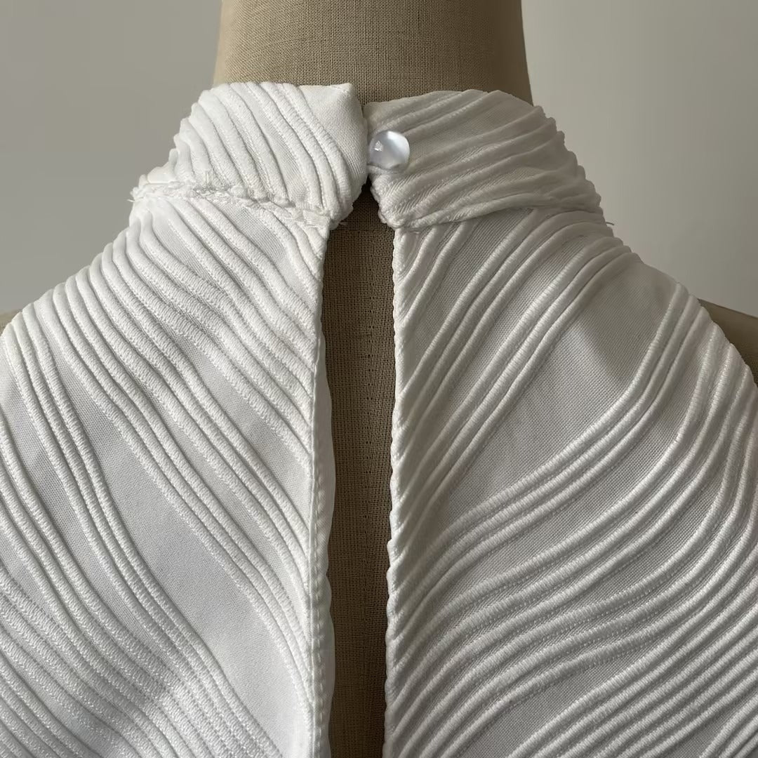 Sleeveless High Neck Gown(MS362) - Image 6