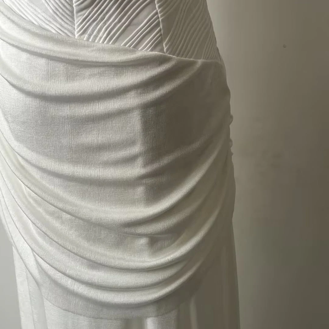Sleeveless High Neck Gown(MS362) - Image 9