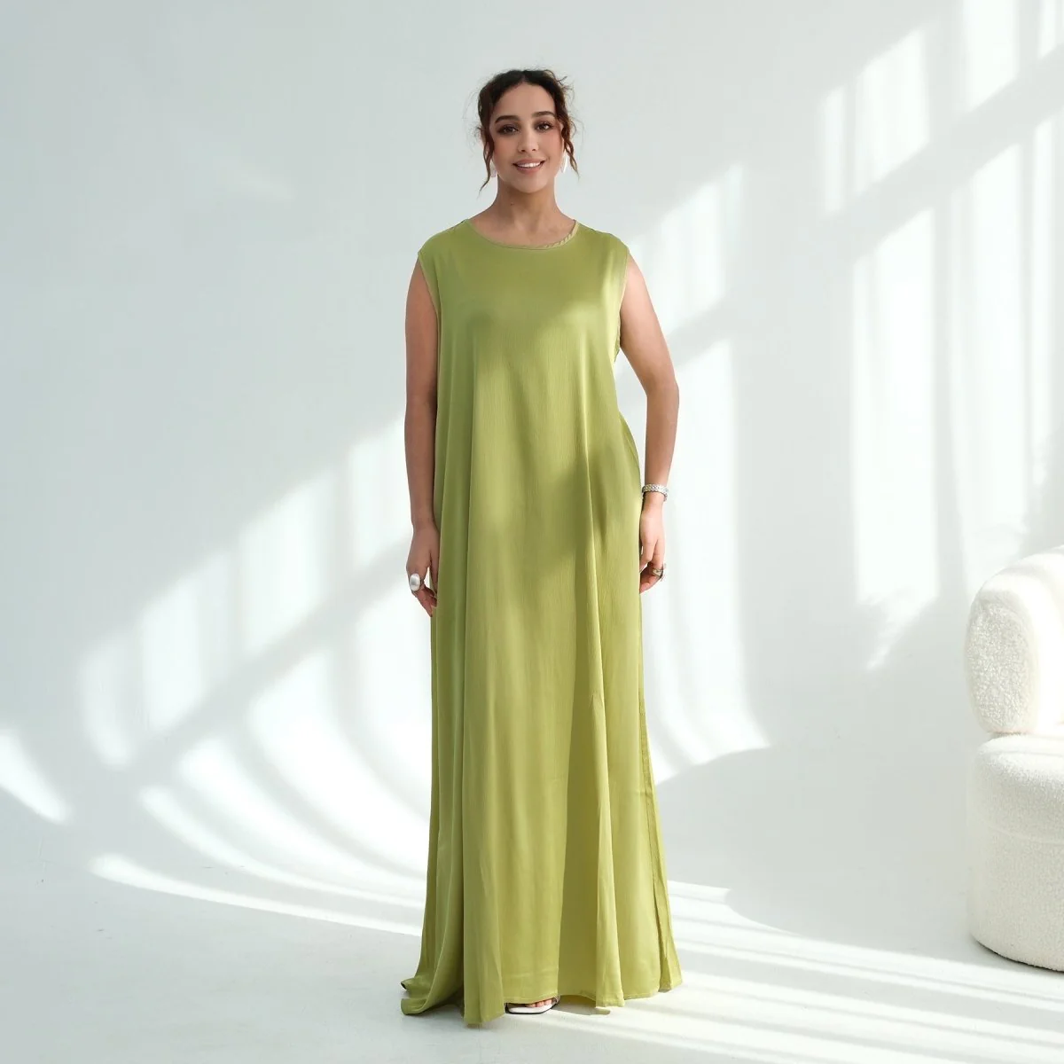 Sleeveless Maxi Dress(MA399) - Image 10