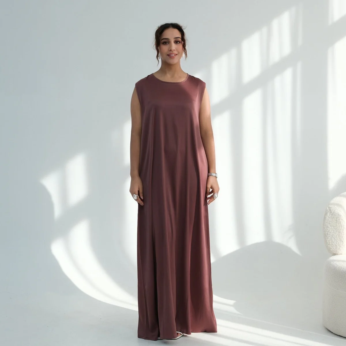 Sleeveless Maxi Dress(MA399) - Image 3