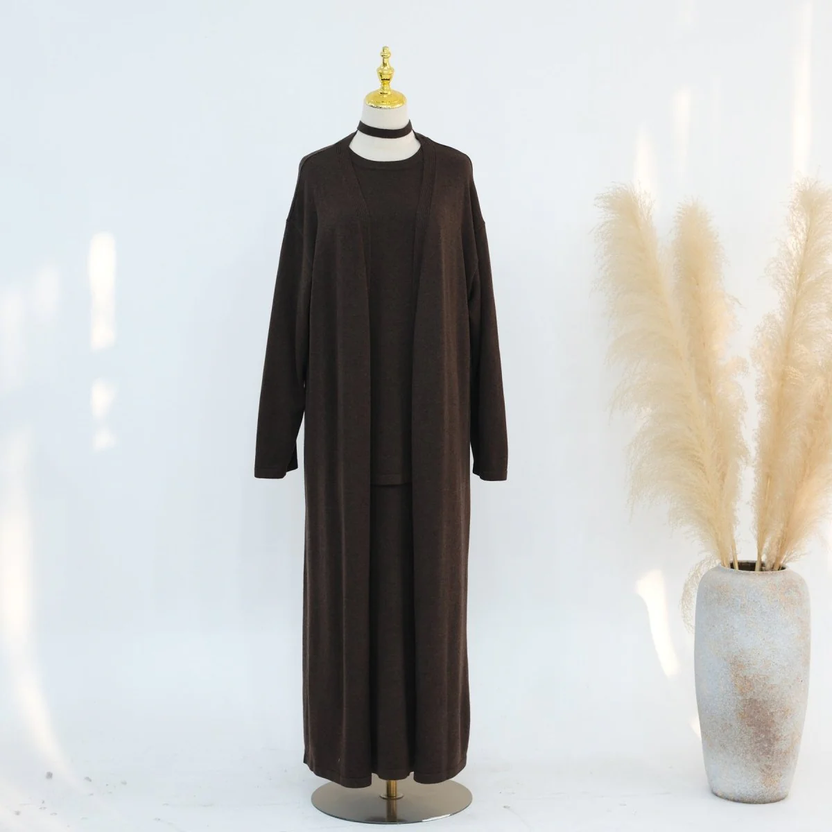 Soft Knit Three-Piece Set(MOA284) - Image 17