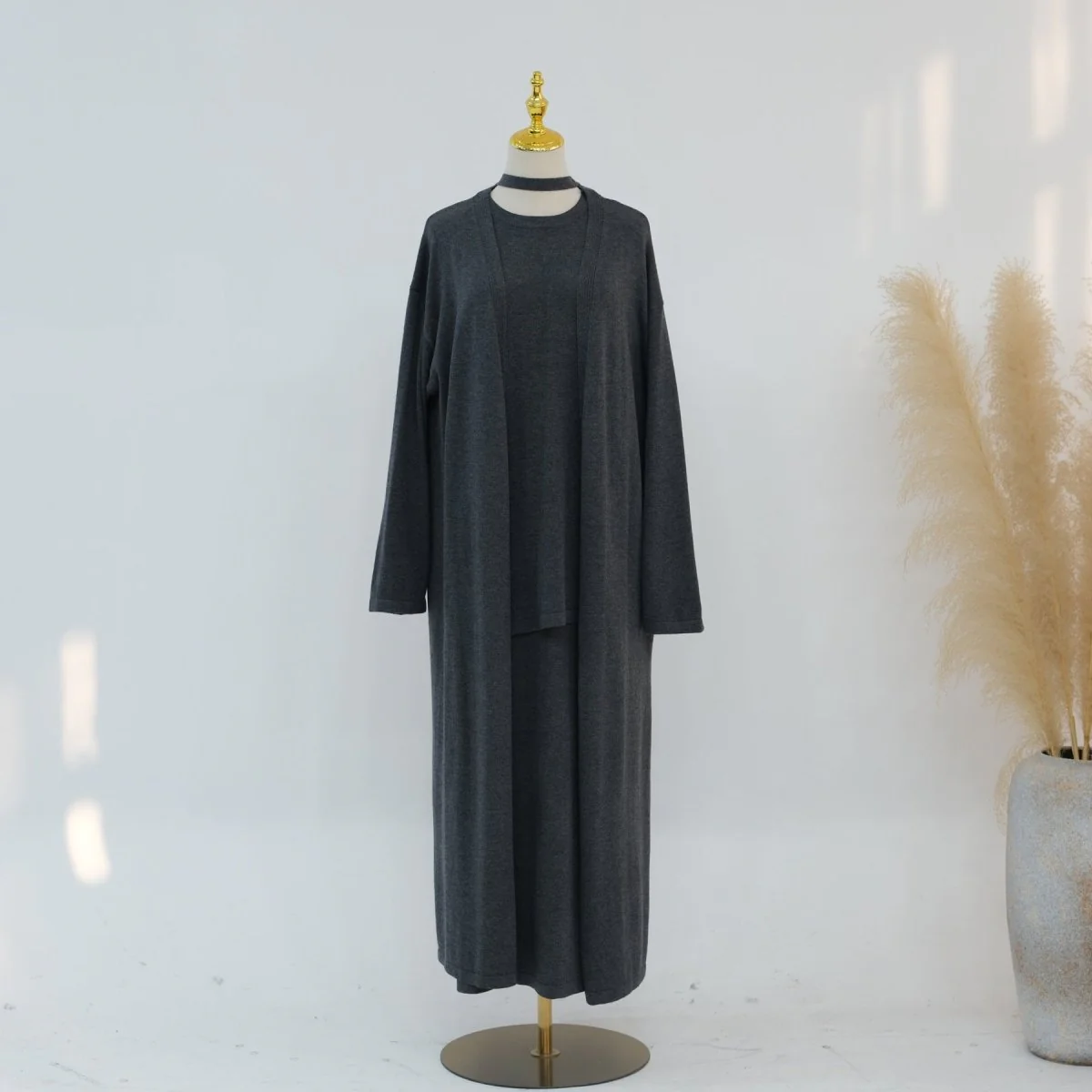 Soft Knit Three-Piece Set(MOA284) - Image 18