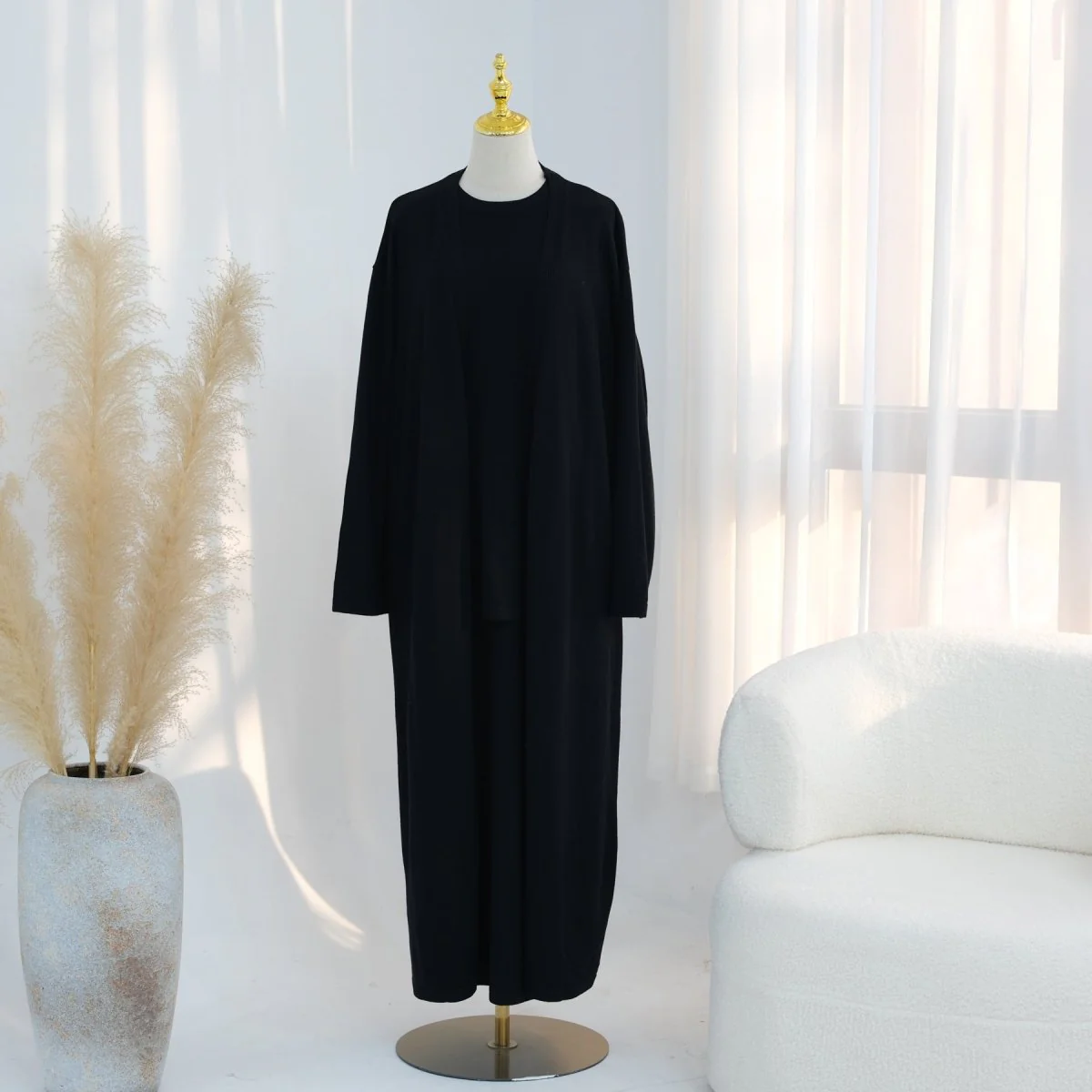Soft Knit Three-Piece Set(MOA284) - Image 6