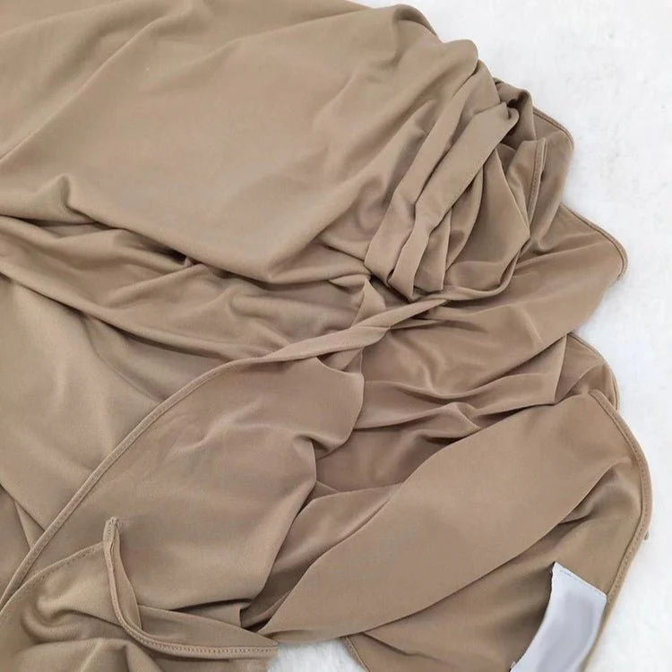 Solid Color Versatile Minimalist Hijab (MH190) - Image 11