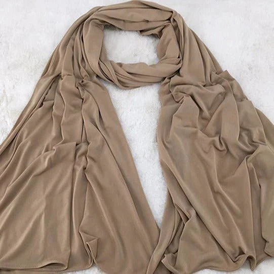 Solid Color Versatile Minimalist Hijab (MH190) - Image 4