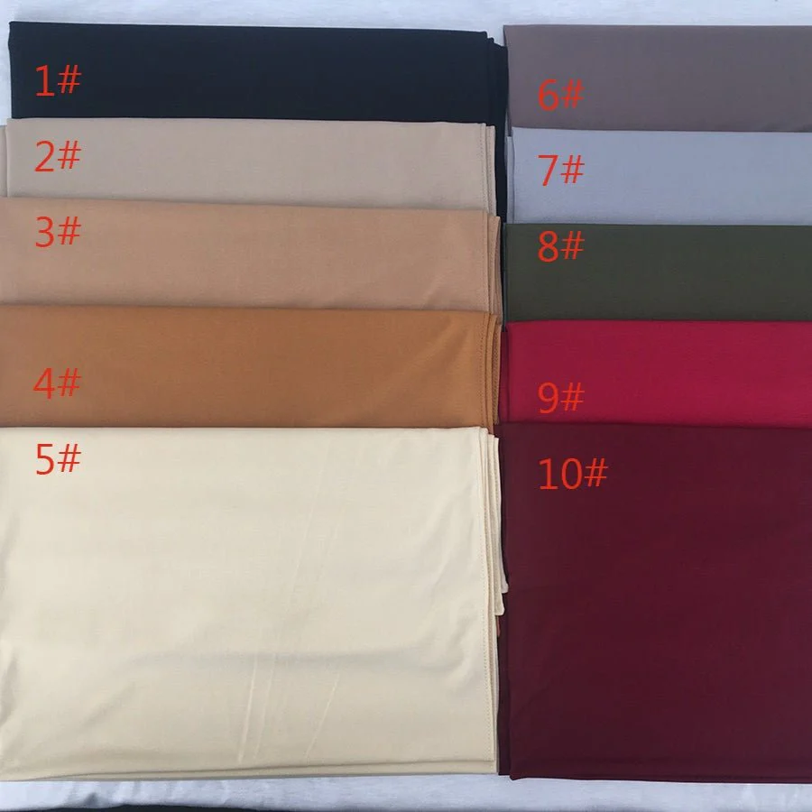 Solid Color Versatile Minimalist Hijab (MH190) - Image 6