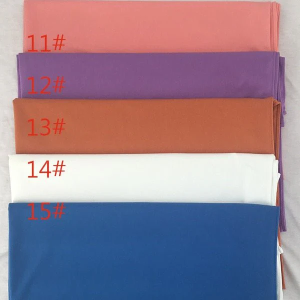 Solid Color Versatile Minimalist Hijab (MH190) - Image 7
