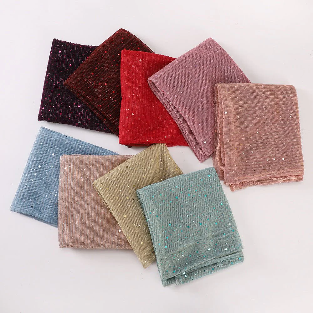 Sparkle Hijab Scarf(MH205) - Image 4