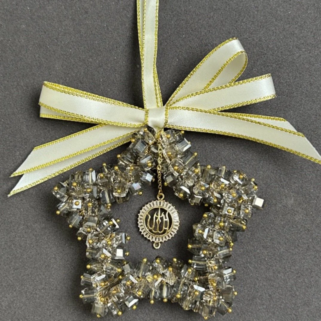 Star Moon Crystal Vehicle Hanging Ornament (MAC290) - Image 4