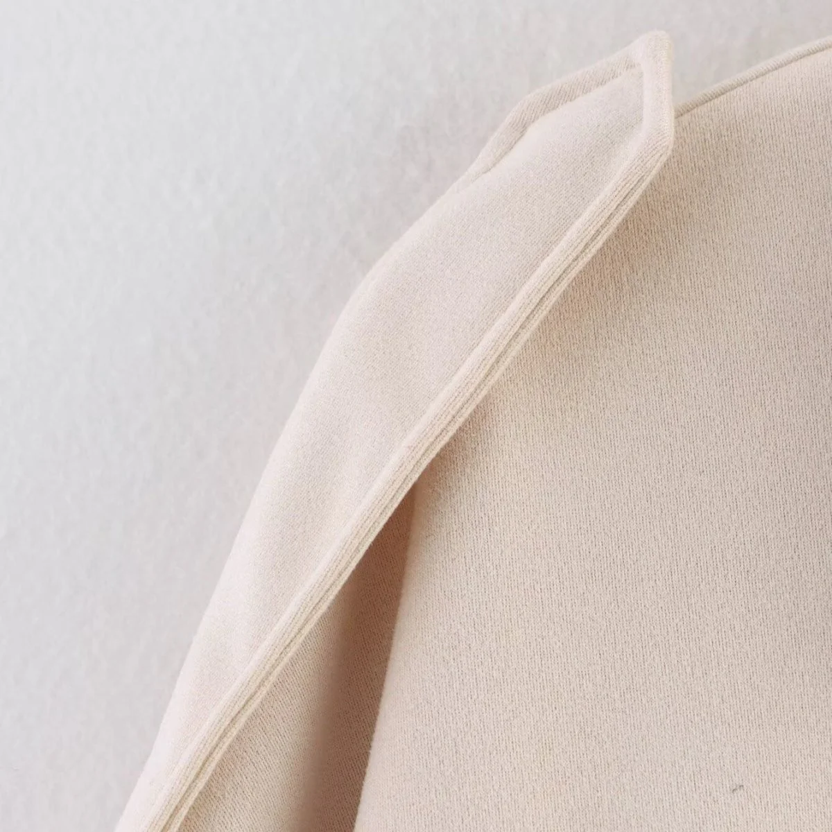 Suede Bomber Jacket | Collared Flight Jacket with Shoulder Tabs(MS240) - Image 12