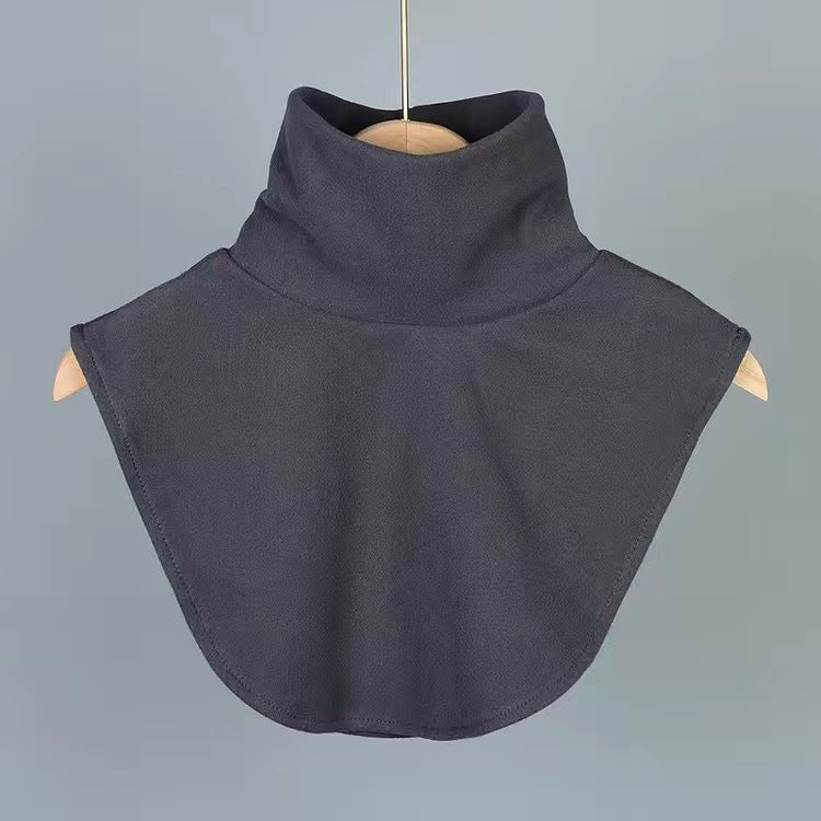Thickened High-Neck Base Layer Decorative Detachable Collar (MAC297) - Image 7