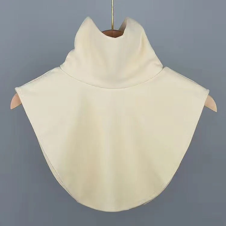 Thickened High-Neck Base Layer Decorative Detachable Collar (MAC297) - Image 8