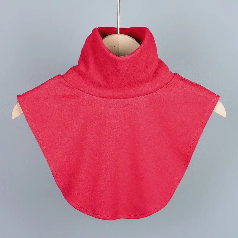 Thickened High-Neck Base Layer Decorative Detachable Collar (MAC297) - Image 9