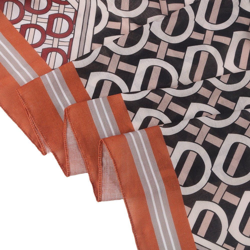 Twill Cotton Printed Scarf (MH215) - Image 4