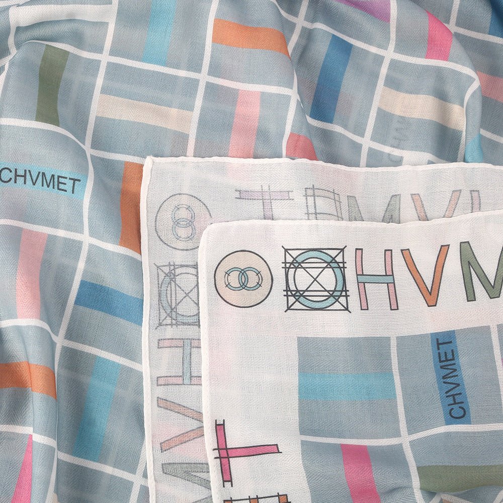 Twill Cotton Printed Scarf (MH215) - Image 5