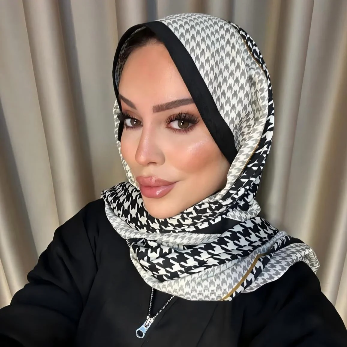 Twill Cotton Printed Scarf (MH215) - Image 9
