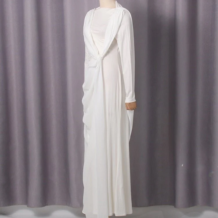 Twisted Drape Maxi Dress(MS364) - Image 5
