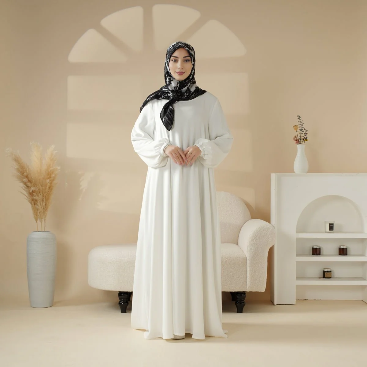Essential Premium Versatile Pockets Umbrella Cut Abaya (MA113) - Image 23